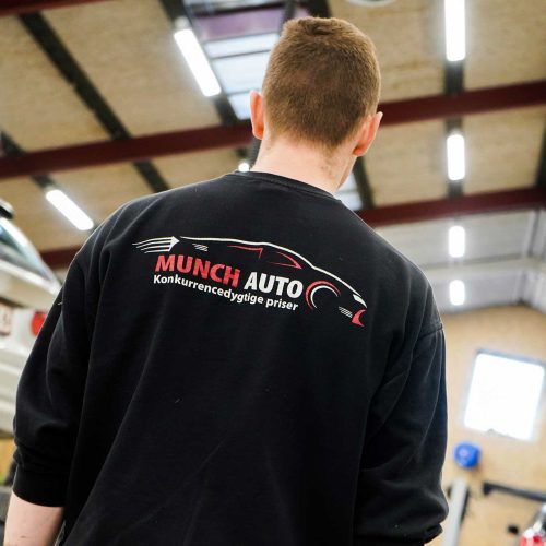 Mekaniker hos Munch Auto